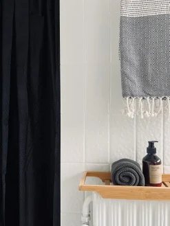 Bruseforhæng 180x180 - Sort