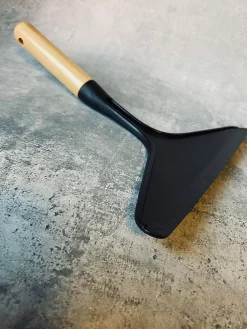 Bruseskraber med bambus skaft