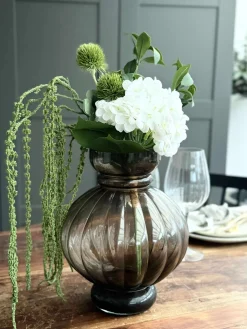 Buket - Lille hvid hortensia / Lime