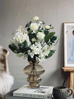 Buket Hortensia - Hvid