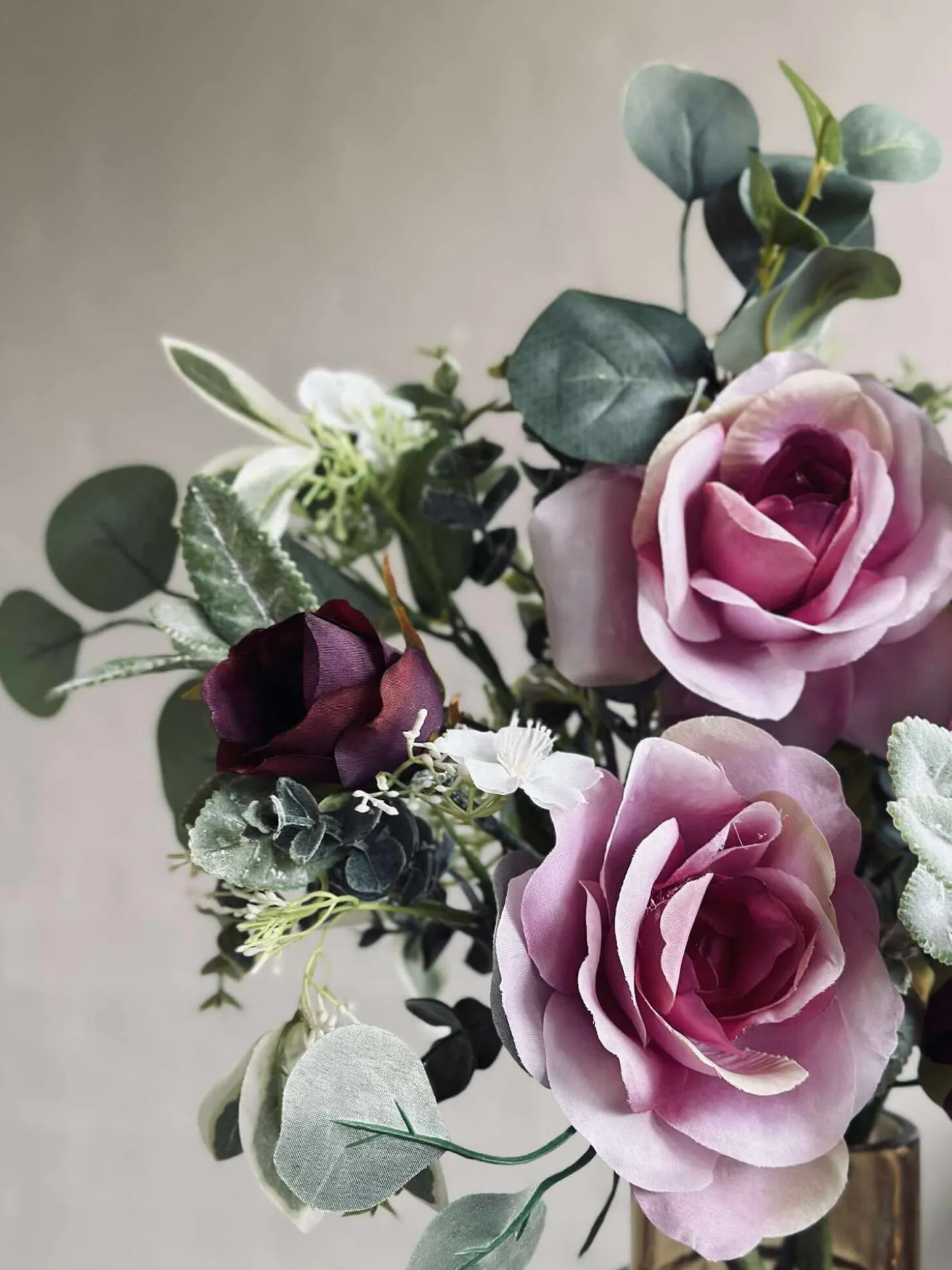 Buket med roser - Pink