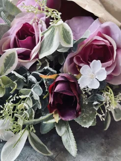 Buket med roser - Pink