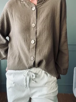 Bukser m. stretch Hvid – plus onesize 40-48