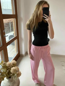 Bukser Mathilda - baby pink