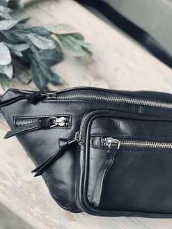 Bumbag - VINTAGE Black / Gunmetal
