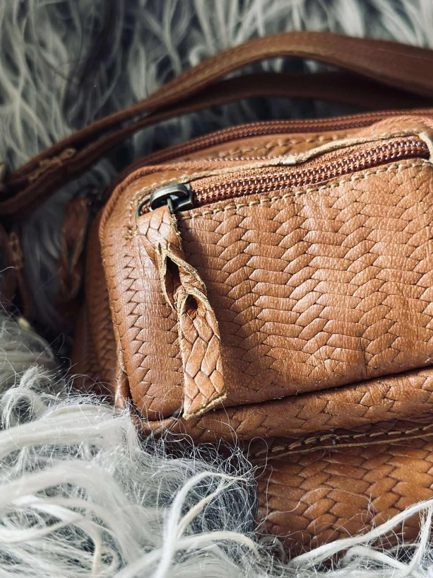 Bumbag Kaya - Cognac flet