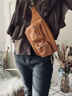 Bumbag Kaya - Cognac flet