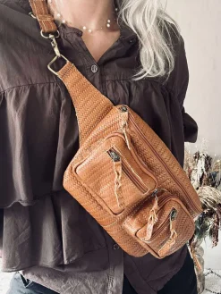 Bumbag Kaya - Cognac flet
