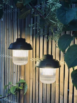 Campinglampe m. ledning - Color mix