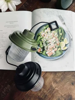 Campinglampe m. ledning - Color mix