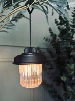 Campinglampe m. ledning - Color mix