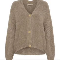 Cardigan Dakota - Dark fango