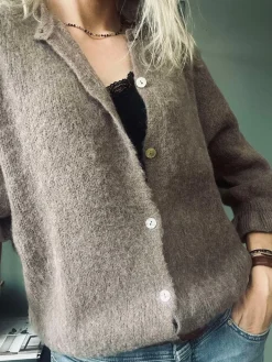 Cardigan Juliana - Fango