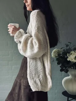 Cardigan Oversize - Off white
