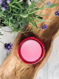 Citronella i farvet glas - PINK