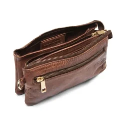 Clutch / skindtaske - Brandy