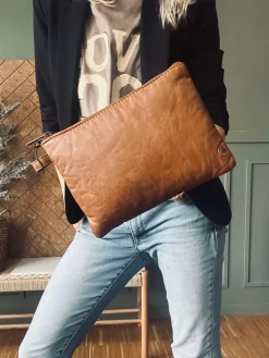 Clutch Alba - Cognac