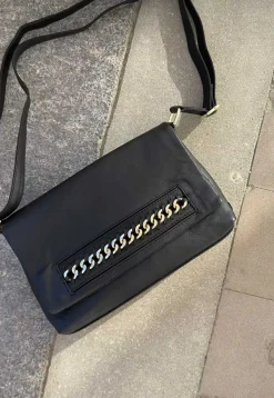 Clutch med guldkæde - Big