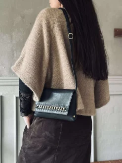 Clutch med guldkæde - Small