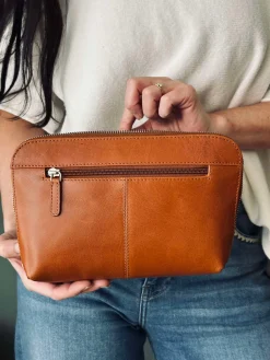 Clutch Minna Cognac