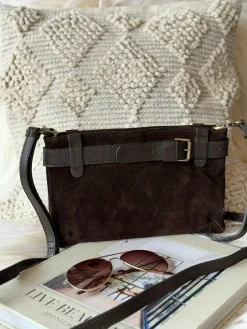 Clutch ruskind - Chocolate