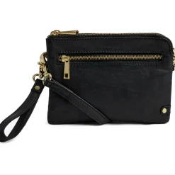 Clutch Selma- Black / gold
