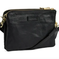 Clutch Selma- Black / gold