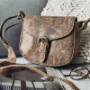Crossbody Aura Snake - Camel