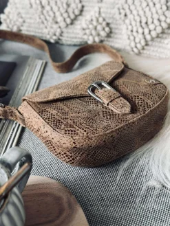 Crossbody Aura Snake - Camel