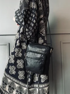 Crossbody Raw Boheme – Black unisex