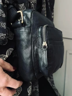 Crossbody Raw Boheme – Black unisex