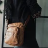 Crossbody Raw Boheme – Cognac unisex