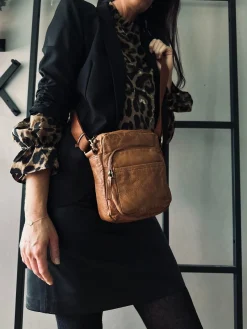 Crossbody Raw Boheme – Cognac unisex