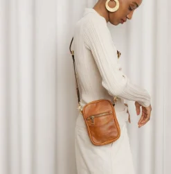 Crossover Mini Gabby - Cognac