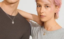 DAGMAR halskæde sølvbelagt