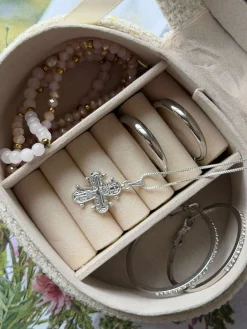 DAGMAR halskæde sølvbelagt