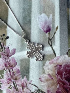 DAGMAR halskæde sølvbelagt