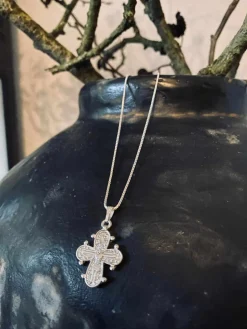 DAGMAR halskæde sølvbelagt