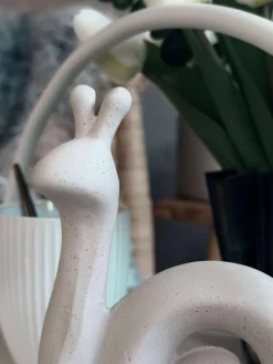 Deco snegl - Hvid eller beige