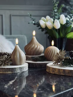 Deco wood - Sæt med 4 stk.