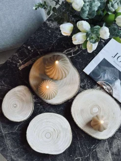 Deco wood - Sæt med 4 stk.