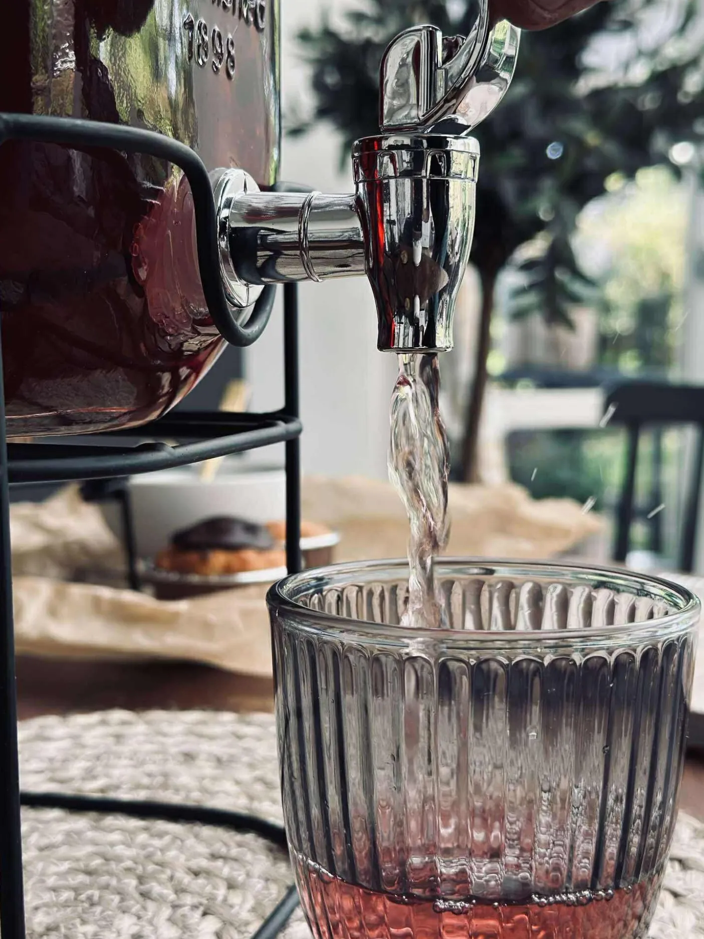 Dispenser til kolde drikke - 4 liter.