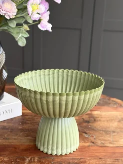 DIY opsats i beton look - Grøn