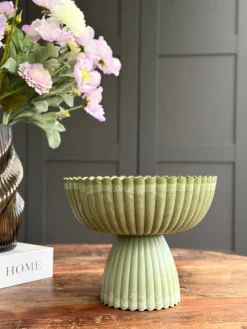 DIY opsats i beton look - Grøn