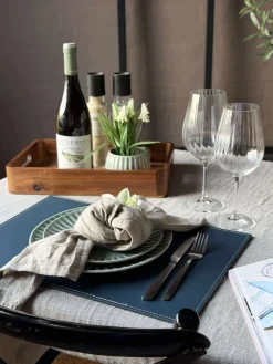 Dækkeserviet - Petrol