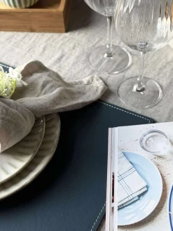 Dækkeserviet - Petrol