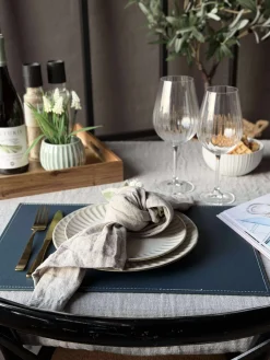 Dækkeserviet - Petrol