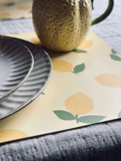 Dækkeserviet - Sæt med 4 stk