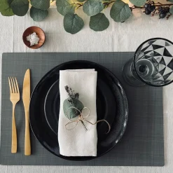 Dækkeserviet - VITA Grey