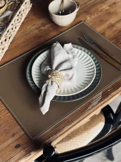 Dækkeserviet - 30x45 Hasselnød